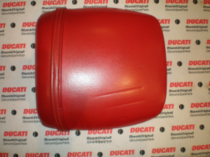 Passagerarsadel Ducati SBK 748 - 998, röd