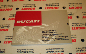 Handbok /Manual Ducati 750 SS