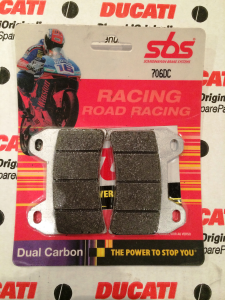 Brake pads front, SBS racing 706DC