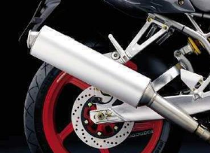 Begagnade original ljuddämpare Ducati SuperSport