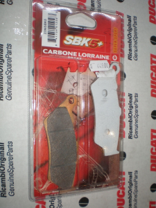 Bromsbelägg fram Ducati, Carbon Lorraine 2396SBK5