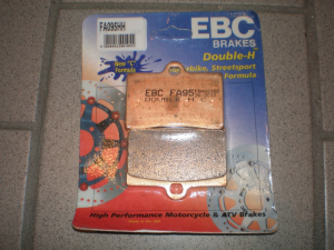 Brake pads front, EBC FA095HH