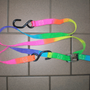 MC last remmar, Tie-down med barsaver