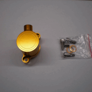 Gold clutch slave cylinder,Ducati. 30% lighter