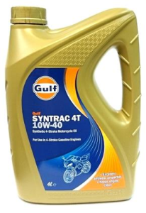 Gulf Syntrac 4T Helsyntet 10w-40 4L
