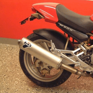 Low Termignoni titanium slip-on. Ducati. 96440404B