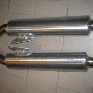 Beg. Ducati Performance aluminium slip-on Ducati Monster. 96421802BA