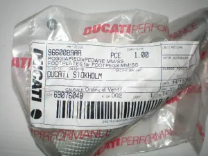 Ducati Performance Footpeg for Rearsets, MM/SS