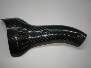 Värmeskydd Ducati Monster slip-on ljuddämpare, Hög Termignoni. Höger 969210AAA