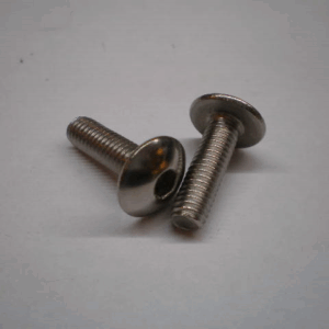 M6 Rostfri insexskruv med kuller skalle. 2st. Ducati mm.