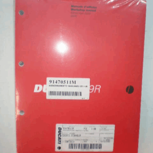 Verkstadshandbok Ducati 999R. 91470511MA