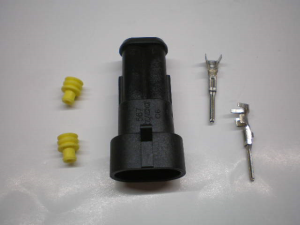 AMP kontakt hona, 2-polig