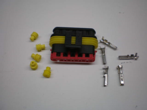 AMP kontakt hane, 5-polig