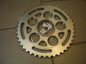 Ducati rear sprocket single side swingarm