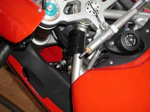 Styrstoppsskydd Ducati