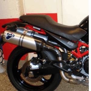 Ducati Monster, High Termignoni aluminium slip-on. 96004300B