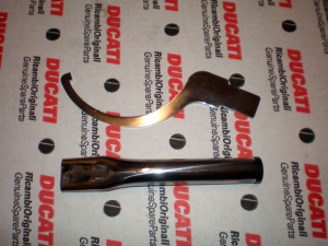 Chain adjuster tool Ducati singlesided swingarm S. 2 delad