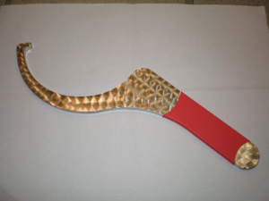 Kedjespännar-verktyg / haknyckel till Ducati med enkelsving. L